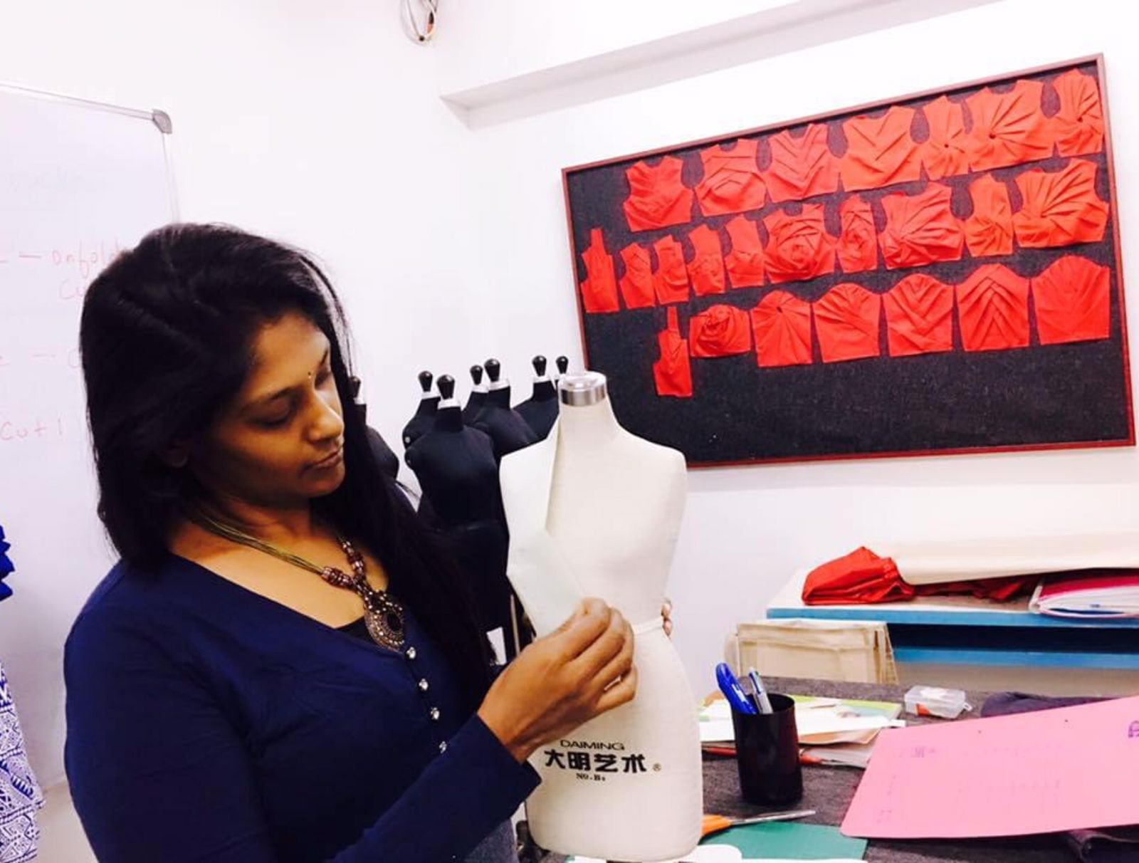 Vidya - Latest update - Origami On Clothes ! Learn from the Master in Bangalore